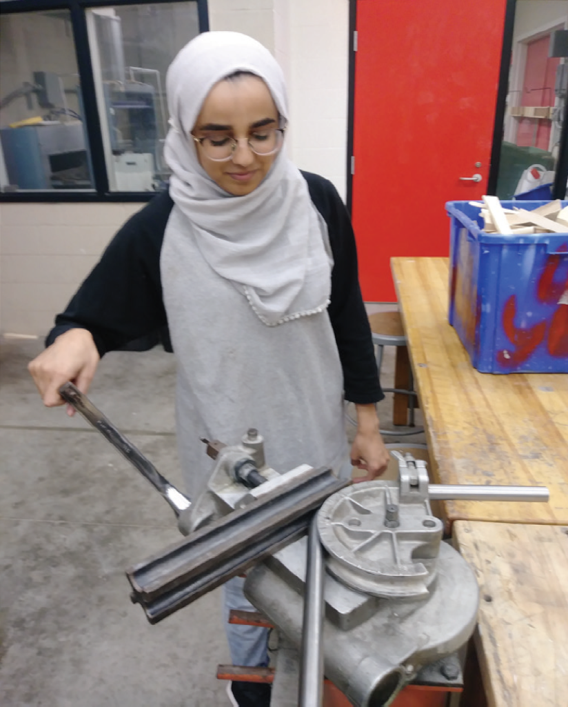 Picture of development activity for prototype 2.