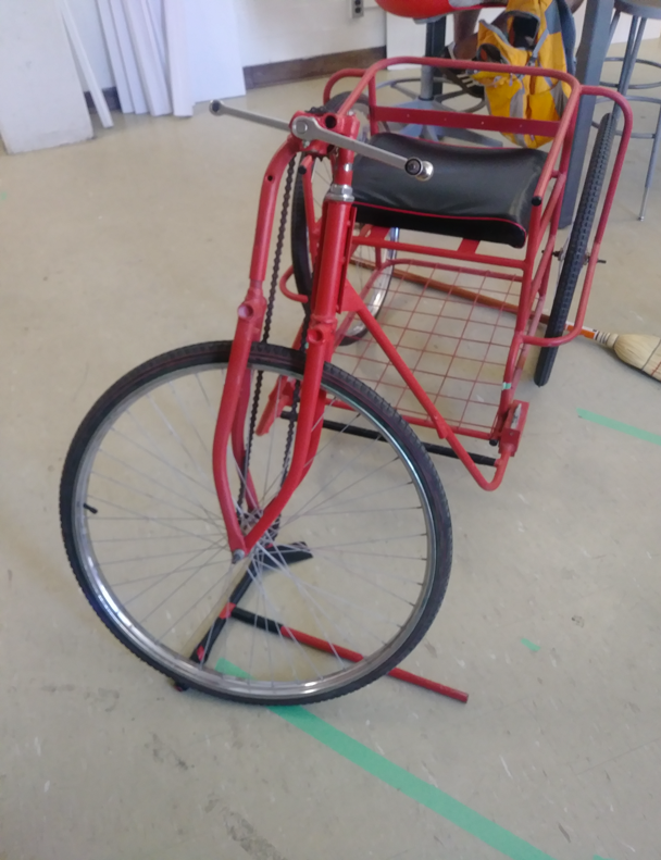 picture of prototype 2  Two-in-one Wheelchair-Tricycle 