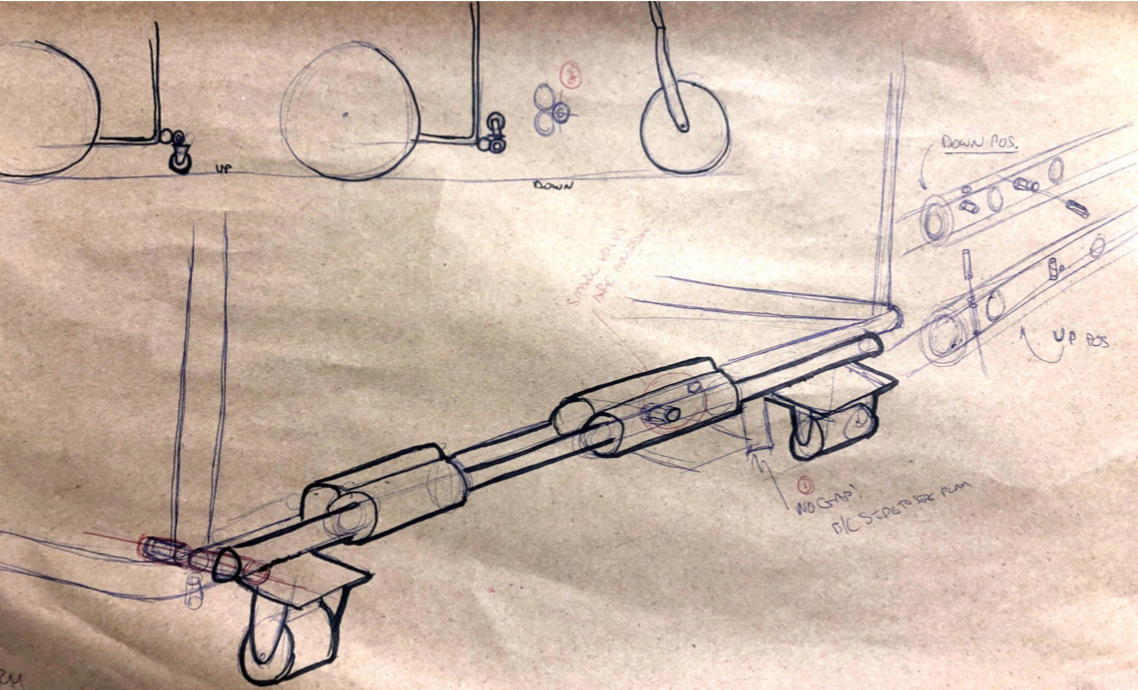 Image of Prototype 3 sketches.