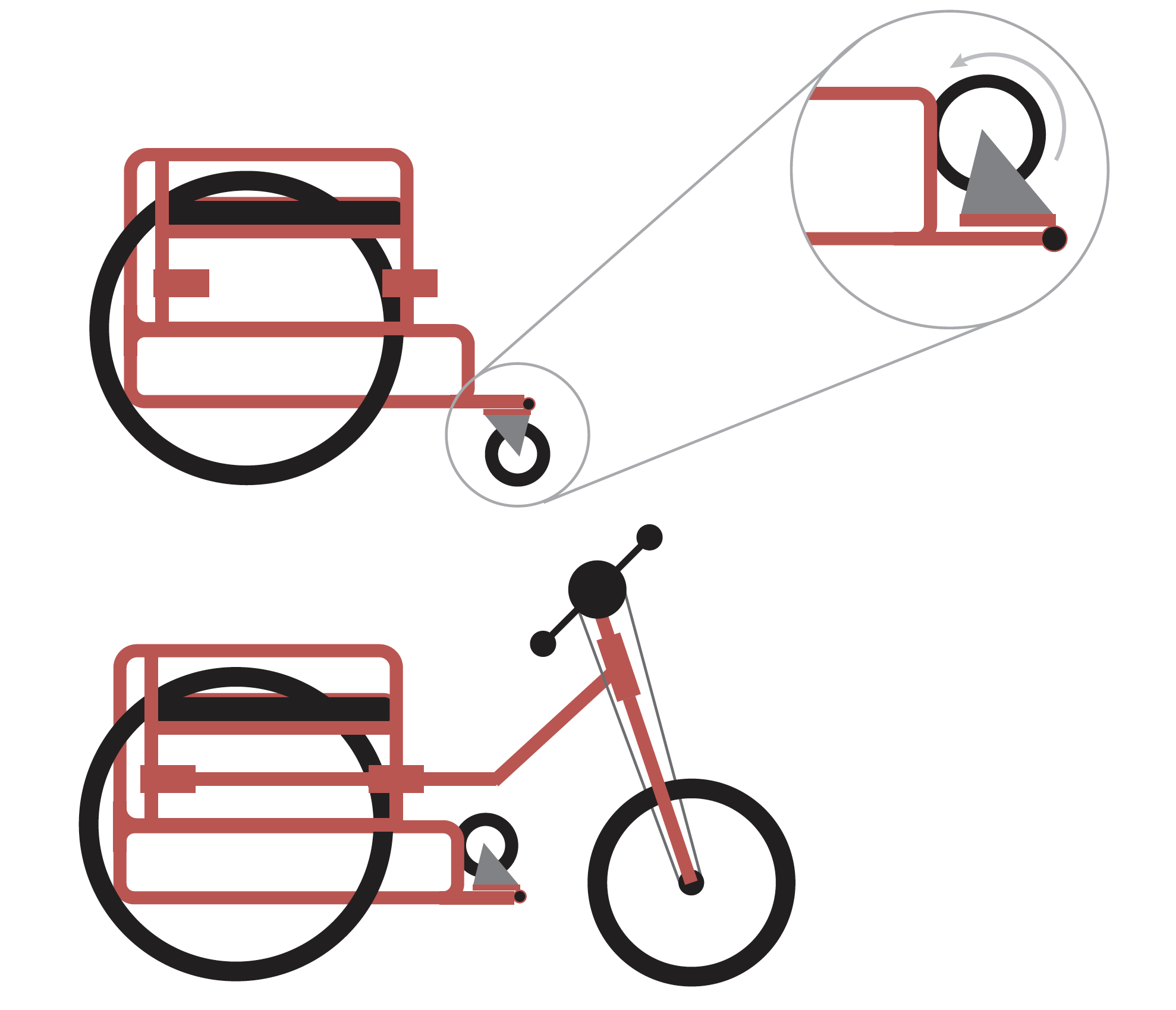 Image of Prototype 3 component sketches