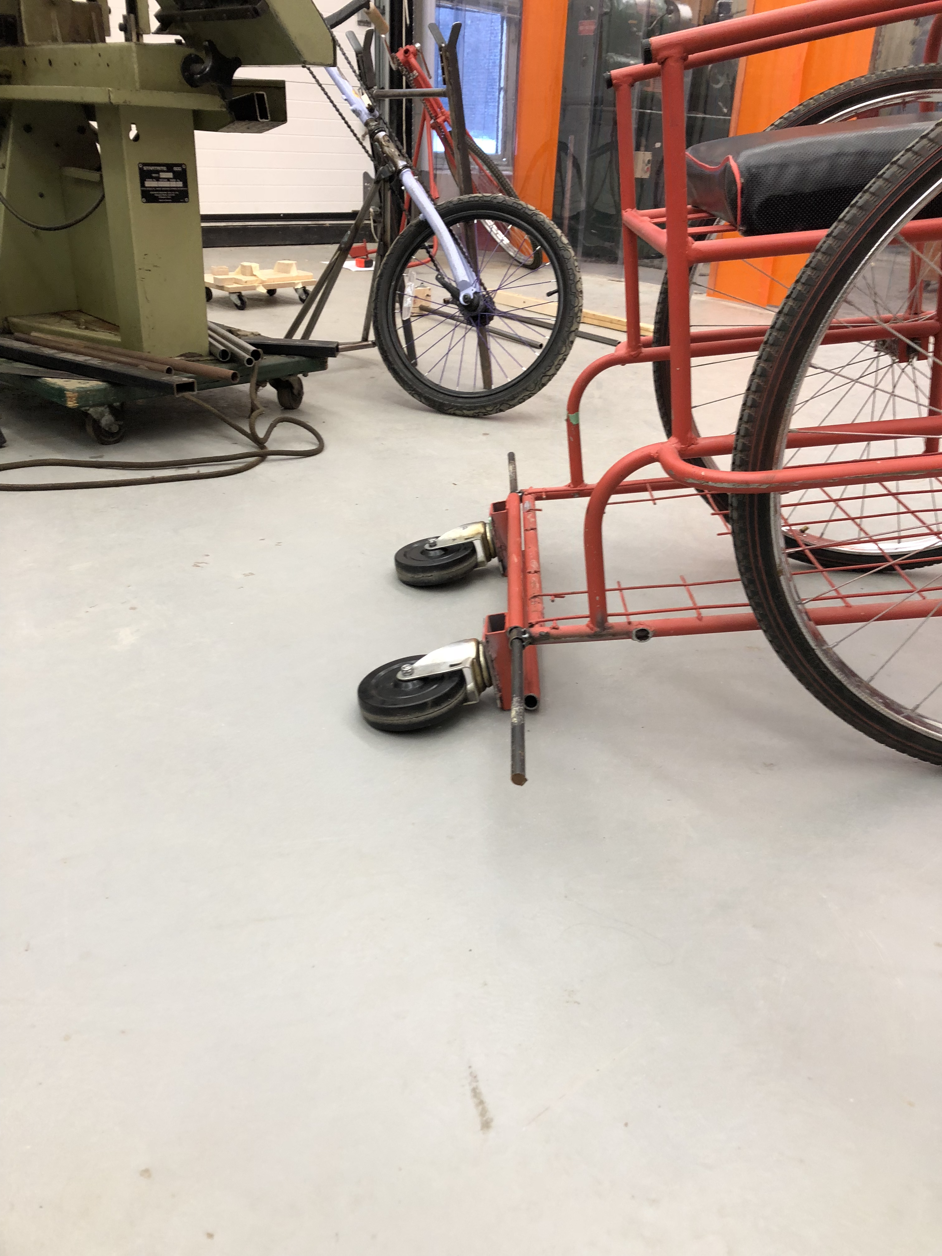 Picture of development in progress for Prototype 3