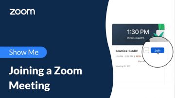 Thumbnail for: Joining a Zoom Meeting