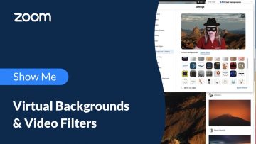Thumbnail for: Zoom Virtual Backgrounds and Video Filters